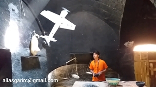 Flight in very small place