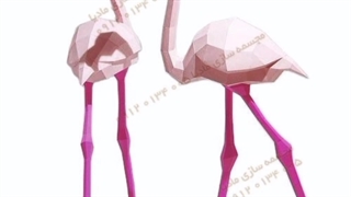 بهترین تولید کننده محصولات دکوراتیو مدرن|مجسمه مدرن|مجسمه سه بعدی|اوریگامی|فلامینگو|اسب|مجسمه سازی عربی(مادیا)