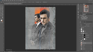 آموزش ترکیب عکس ( فتومونتاژ ) | آموزش ساخت پوستر حرفه ای در فتوشاپ - ویدیو 24