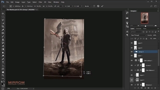 آموزش ترکیب عکس ( فتومونتاژ ) | آموزش ساخت پوستر حرفه ای در فتوشاپ - ویدیو 41
