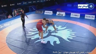 فیلم کامل مسابقه فینال جام جهانی کشتی 2021 امیرحسین زارع در برابر پتریا شویلی