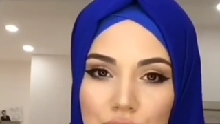 آموزش بستن شال با گردنبند