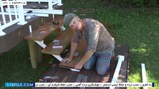 اجرای نرده استیل - فیلم اجرای نرده استیل- نصب حفاظ راه پله با پانل های شیشه ای