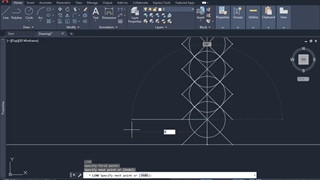 ترسیم برش پله سه طرفه