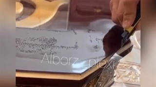 برش طلق رومیزی