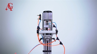 دستگاه درب بند ویال پنوماتیک