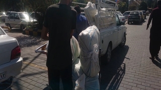 ارسال سیاه دانه بوجاری شده برای دهگلان سنندج توسط داپیدو