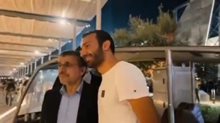 بازدید احمدی نژاد از نمایشگاه اکسپو ۲۰۲۰ دبی