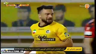گل قیچی برگردان سروش رفیعی در هفته اول لیگ 21