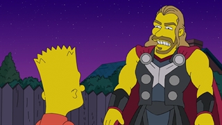 فیلم سینمایی خوب و بارک و لوکی (از سیمپسون ها)