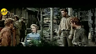 سکانسی از فیلم «هفت عروس برای هفت برادر» با دوبله فارسی