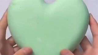 کرانچ قلب سبز روشن