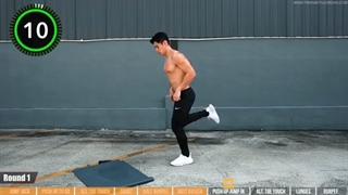 ورزش مناسب خانه - درجه سختی : متوسط (level 3)