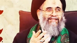 مرحوم آیت الله سیدعادل علوی درحرم فاطمه معصومه(س)