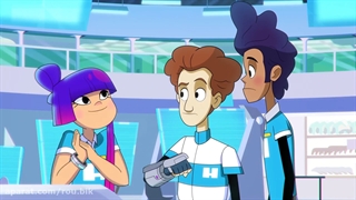 انیمیشن تکنسین های گلیچ دوبله فارسی قسمت7