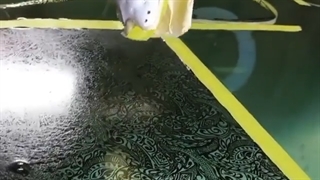 طراحی کفش با چاپ ابی