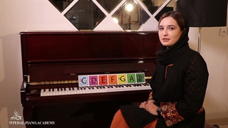 جلسه دهم آموزش پیانو به کودکان به زبان ساده (معرفی کلاویه ها بخش نهم)