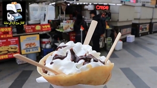 کرپ ، غذای خیابانی کره ای - موج کره ای