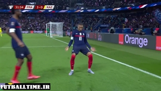 خلاصه بازی فرانسه و قزاقستان