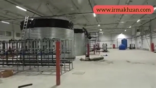 نصب و اجرای مخزن آب گالوانیزه