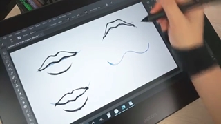 ✅ آموزش طراحی انواع لب