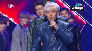 Relay Dance آهنگ Obsession از اکسو در موزیک شو Music Bank