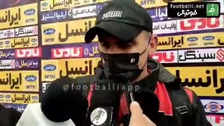 صحبت های سیدجلال حسینی بعد از بازی با مس رفسنجان