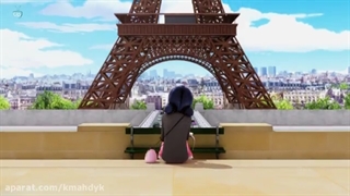 کارتون لیدی باگ و کت نوار