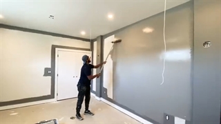 رنگ آمیزی منزل مسکونی