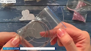 آموزش جواهر دوزی- آموزش سرمه دوزی-آموزش پیکسل طرح موش