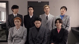 حضور بی تی اس شصت و چهارمین دوره ی گرمی برا اعلام نامزد های کتگوری