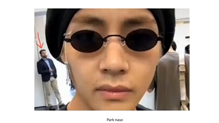 تا حالا دقت کرده بودین پشت این صلفی تهیونگ چیه؟