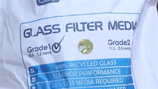 شفافیت آب با سیلیس کریستالی یا سیلیس شنی