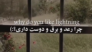 Why  you like lightning?