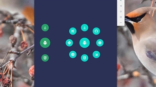 دمو - LavaFab کتابخونه منو دایره ای در اندروید
