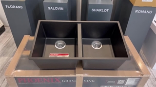 تنوع ابعاد در سینک گرانیتی فونیکس