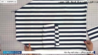 آموزش دوخت سرویس آشپزخانه- آموزش دوختنی-( روش دوخت پیشبند آشپزخانه )