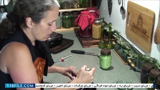 آموزش تهیه مربای آلبالو