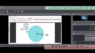 جلسه هشتم علوم تیزهوشان ششم-آموزشگاه مجازی 100 تمام