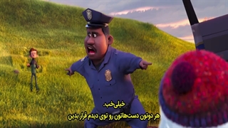 انیمیشن ران اشتباه رفته با زیرنویس فارسی چسبیده Ron's Gone Wrong 2021