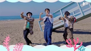 super tuna .jin souprise for his birthday