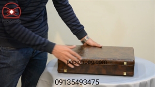 کیف سامسونت چرم طرح دار مدل sam12