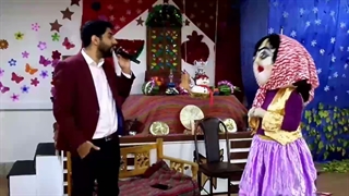 اجرای نمایش کودکانه در لایو اینستاگرام مدرسه