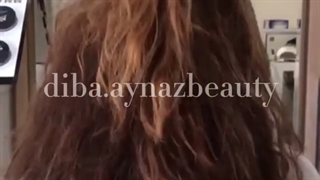 صافی و احیا مو توسط مدرس بین الملل خانم دیبا - سالن زیبایی و مرکز صافی مو دیبا آیناز