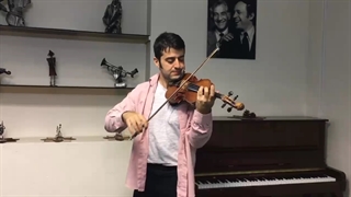 ویولن نوازی آقای کاوه تسعیری (آکادمی موسیقی سرنا کرج)
