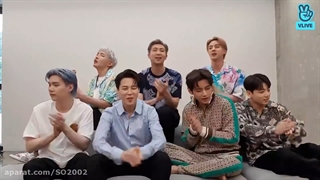 ولایو بی تی اس به مناسبت اول شدن باتر در بیلبورد برای پنجمین هفته متوالی ( با زیرنویس فارسی چسبیده )-720p