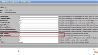 آموزش نرم افزار اینترنت اکانتینگ سیگما | قسمت سیزدهم: Bandwidth Shaping Rule