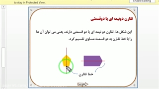 قسمت آخر فصل سوم تقارن از ص ۴۹ تا ۵۳
