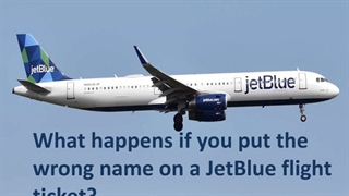 Jetblue Airways Name Change Policy