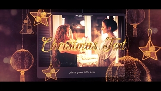 پروژه آماده افترافکت نمایش اسلایدشو کریسمس و سال نو